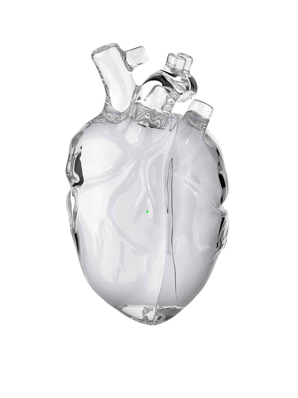 808FC Heart-Shaped Liquid Silicone Protective Case for AirPods – Drop-Proof Cover with Metal Hook, Compatible with AirPods Pro Charging Case (Transparent）