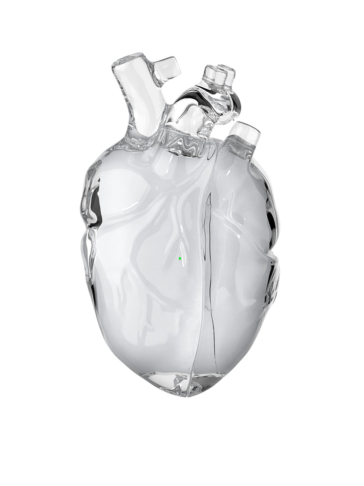 808FC Heart-Shaped Liquid Silicone Protective Case for AirPods – Drop-Proof Cover with Metal Hook, Compatible with AirPods Pro Charging Case (Transparent）